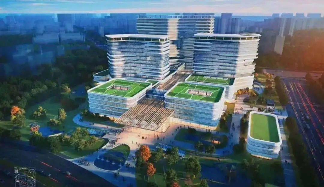 好消息长安区这座中医康养公园式医院2022年可建成投用