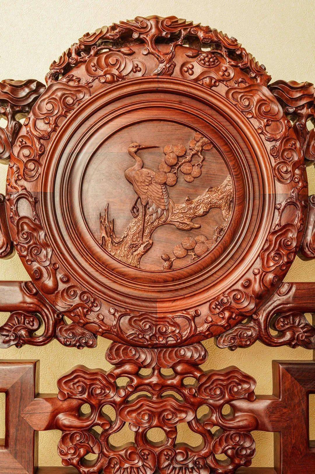 红木家具中的"圆"智慧_雕刻