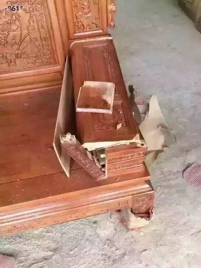 为什么买红木家具千万不能贪便宜触目惊心的红木造假