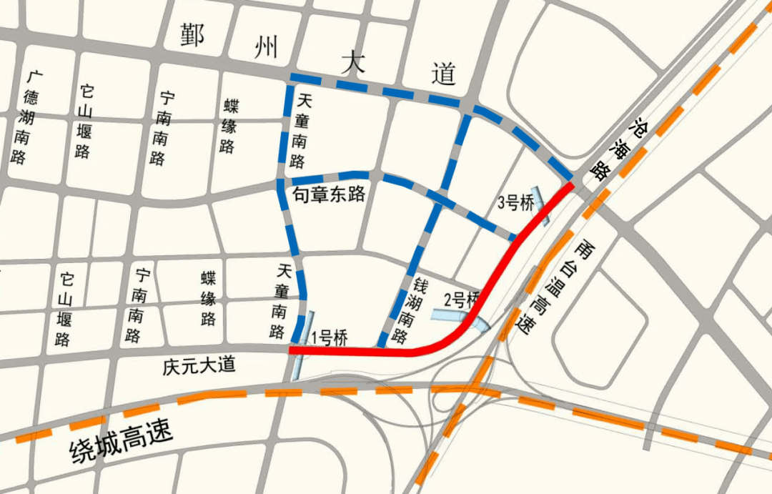 从此不是无名路宁波这些道路有新名字啦另新增城市主干道