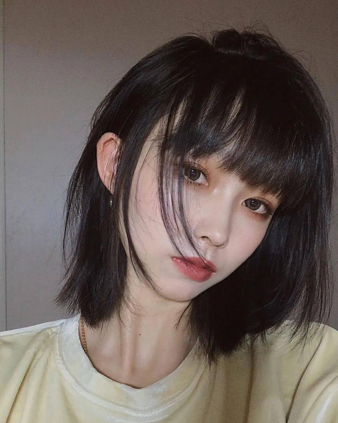 六大网红刘海短发