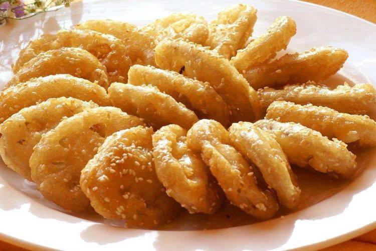 原创藕除了炖汤还有很多美味吃法酥炸藕盒外酥里香老少皆宜