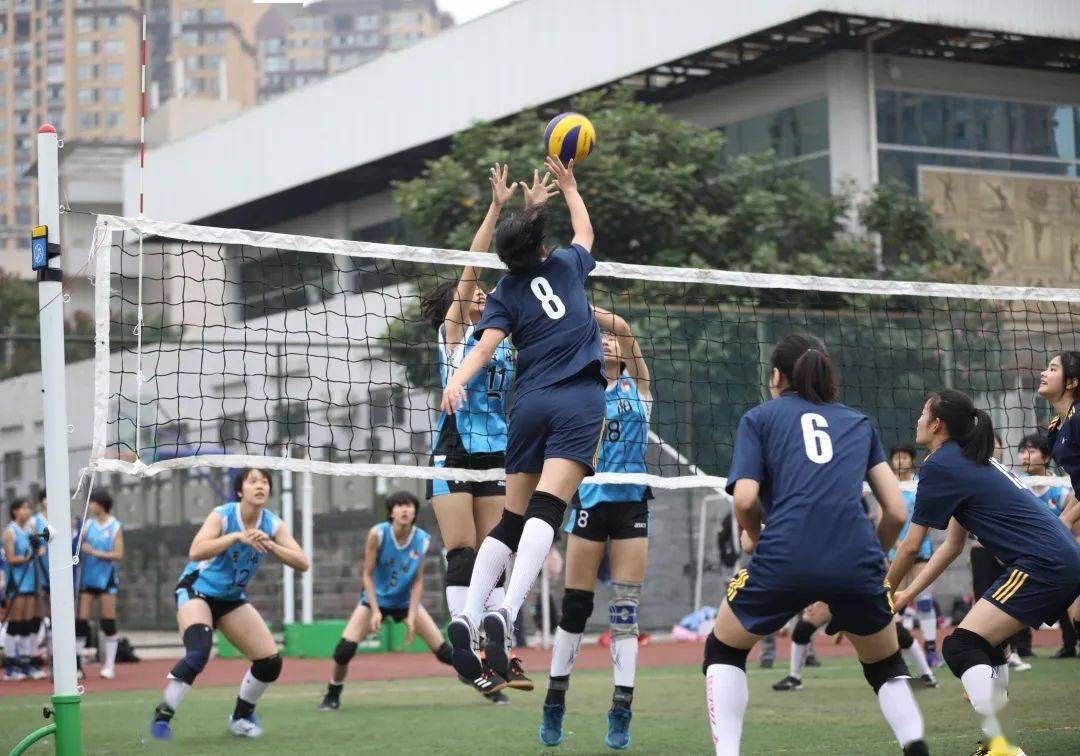 成都成都市第七届全民健身运动会2020年成都市中小学生排球冠军赛落幕