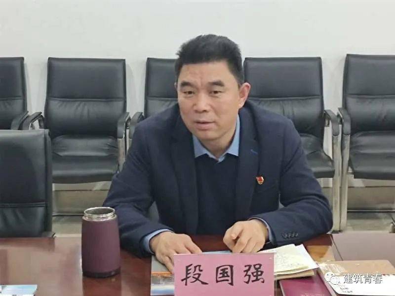 河南科技大学土木学院党委书记段国强,副院长马建军,虞跨海,学工办