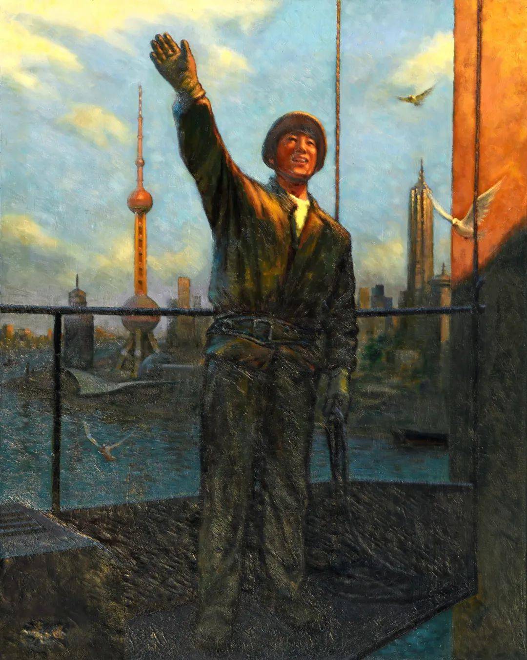 67创造美更要传播美上海油画家黄小健走过的艺术人生