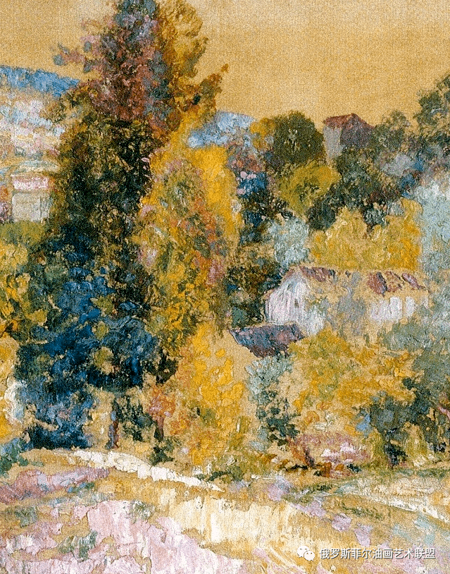 色彩丰富明亮法国画家维克多查雷顿笔下的风景太迷人了