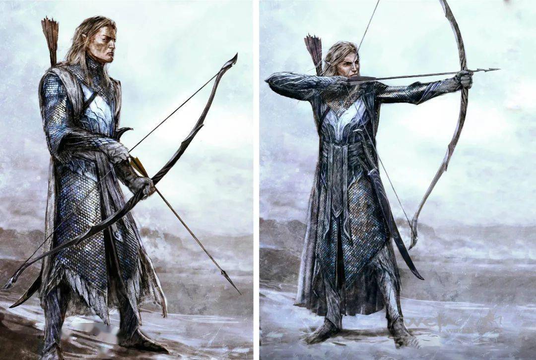 霍比特人电影概念设定原画参考合集