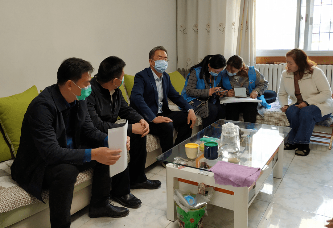 区委副书记胡钦调研仙营街道人口普查工作