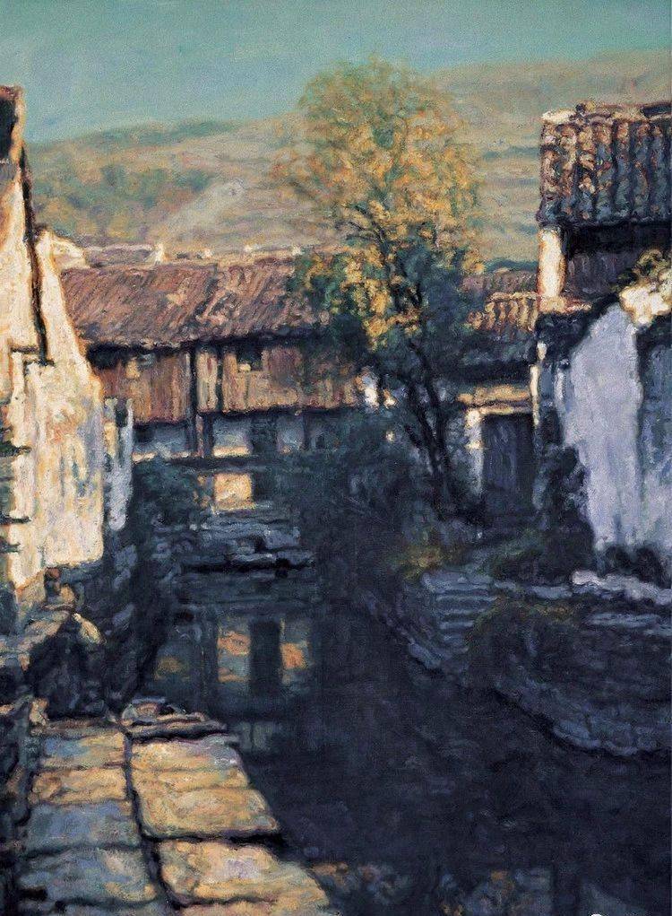 其他作品▲图为陈逸飞笔下的妻子宋美英转瞬间,红颜枯骨,英雄亦迟暮