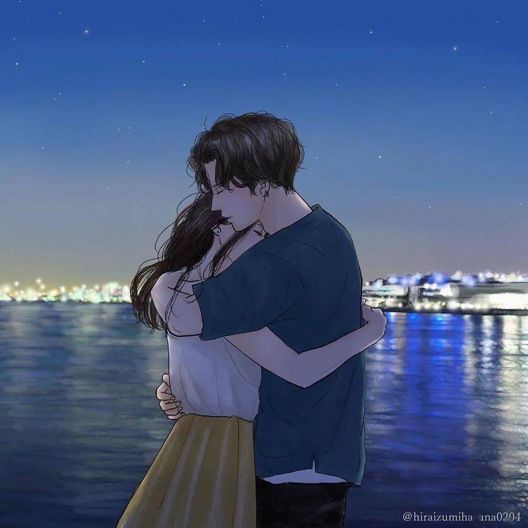 接吻狂魔日本插画师笔下又污又甜的情侣日常场面太过劲爆看完面红耳赤