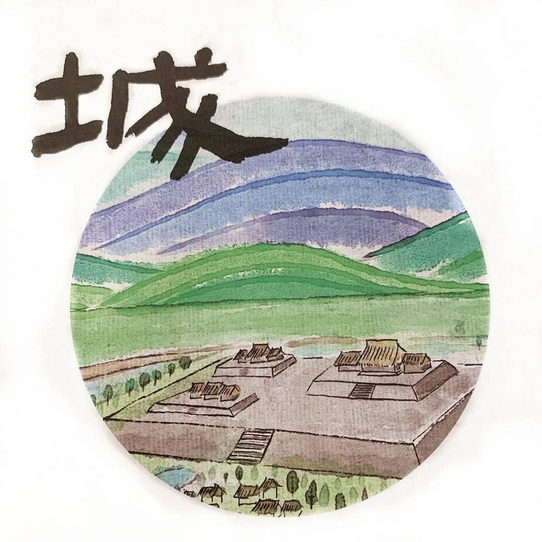 良渚王国简图图片