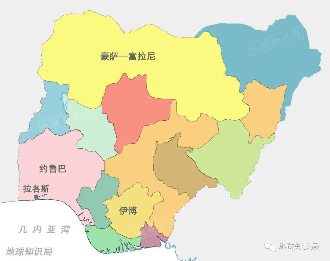 尼日利亚地图简笔画图片