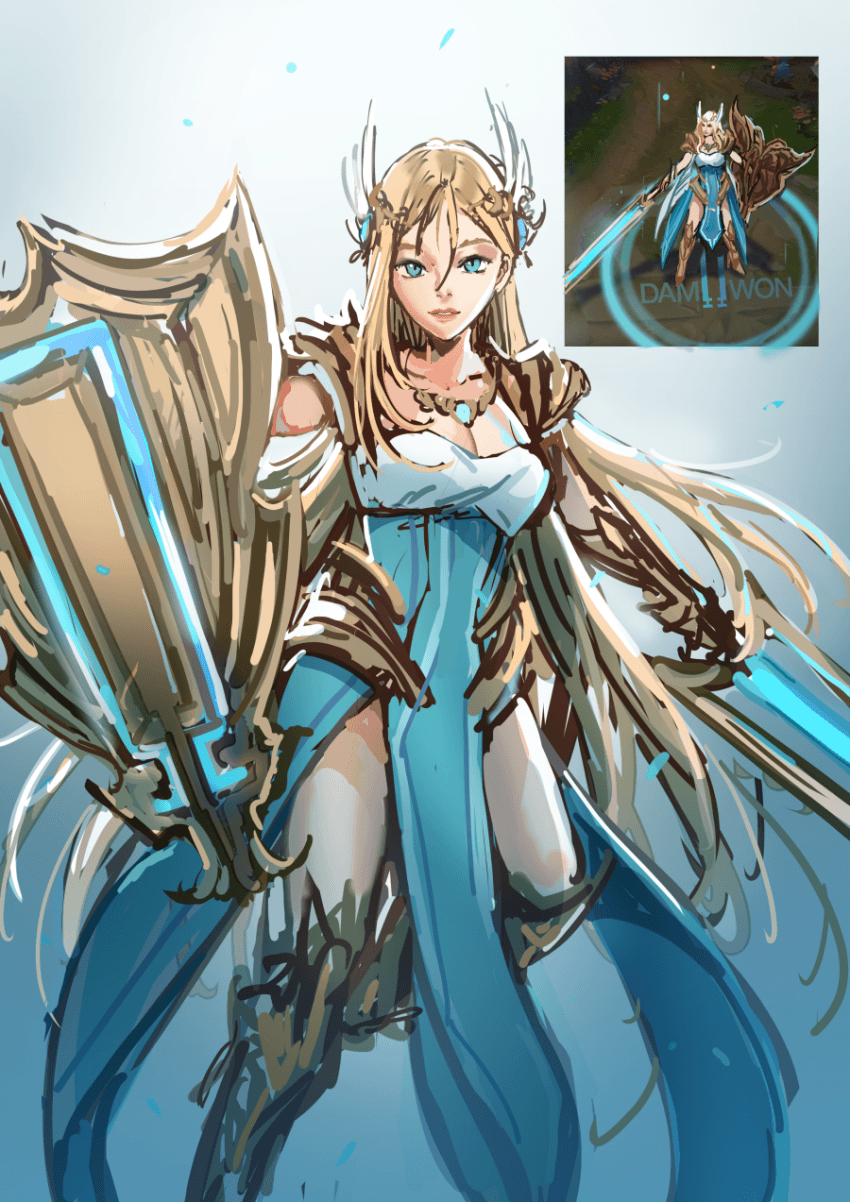 网友自制dwg冠军皮肤人人都是二次元