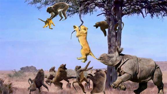 动物世界生死大战不是你死就是我活