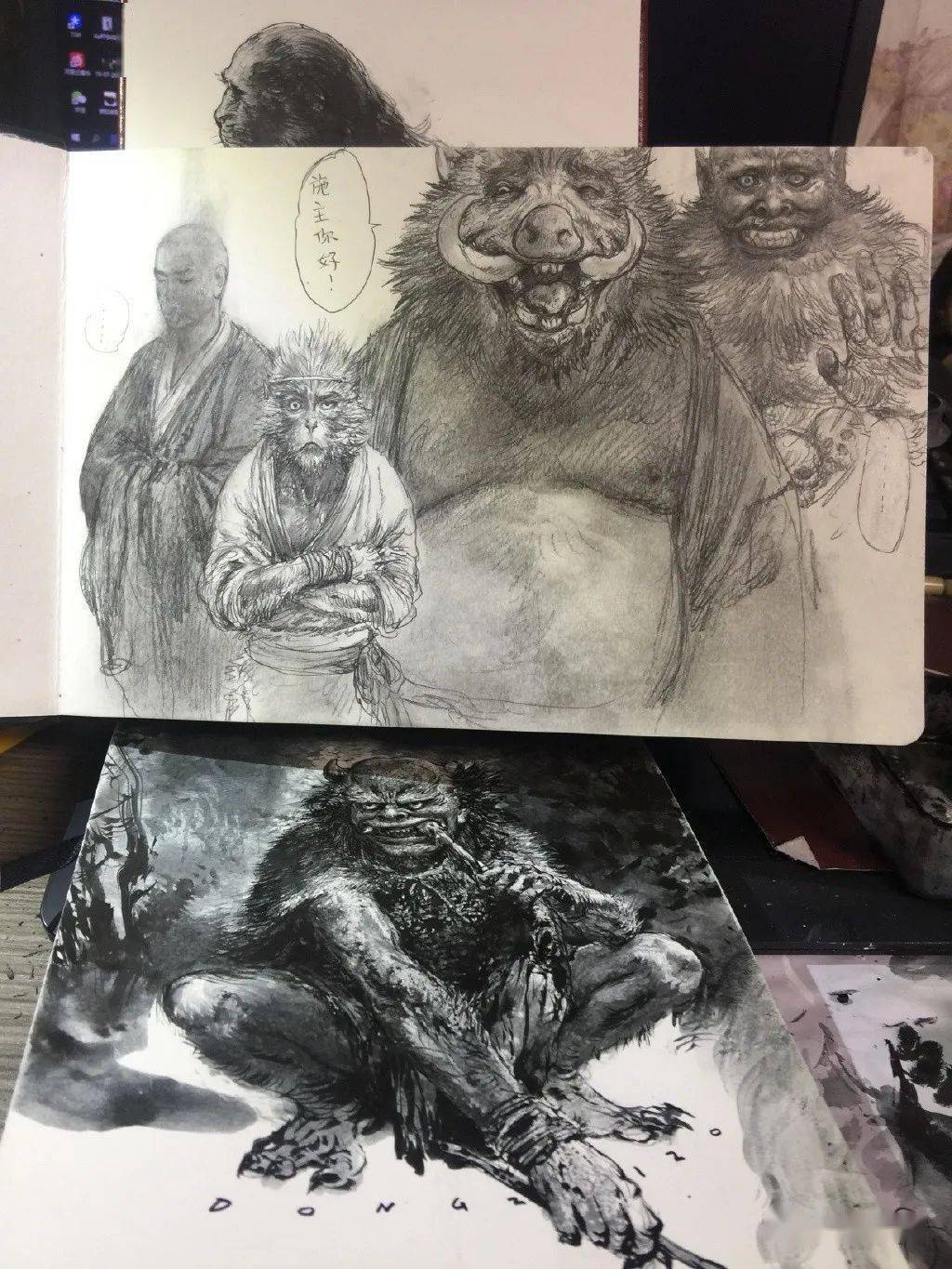 刘冬子把所有热情百分百投入到创作中吧!