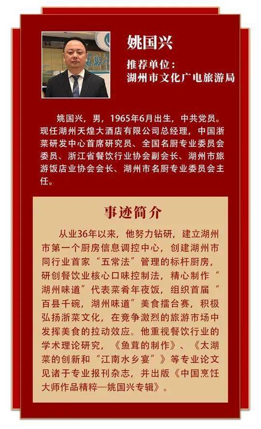 最美浙江人最美文旅人评选活动来袭一起为湖州文旅人打call