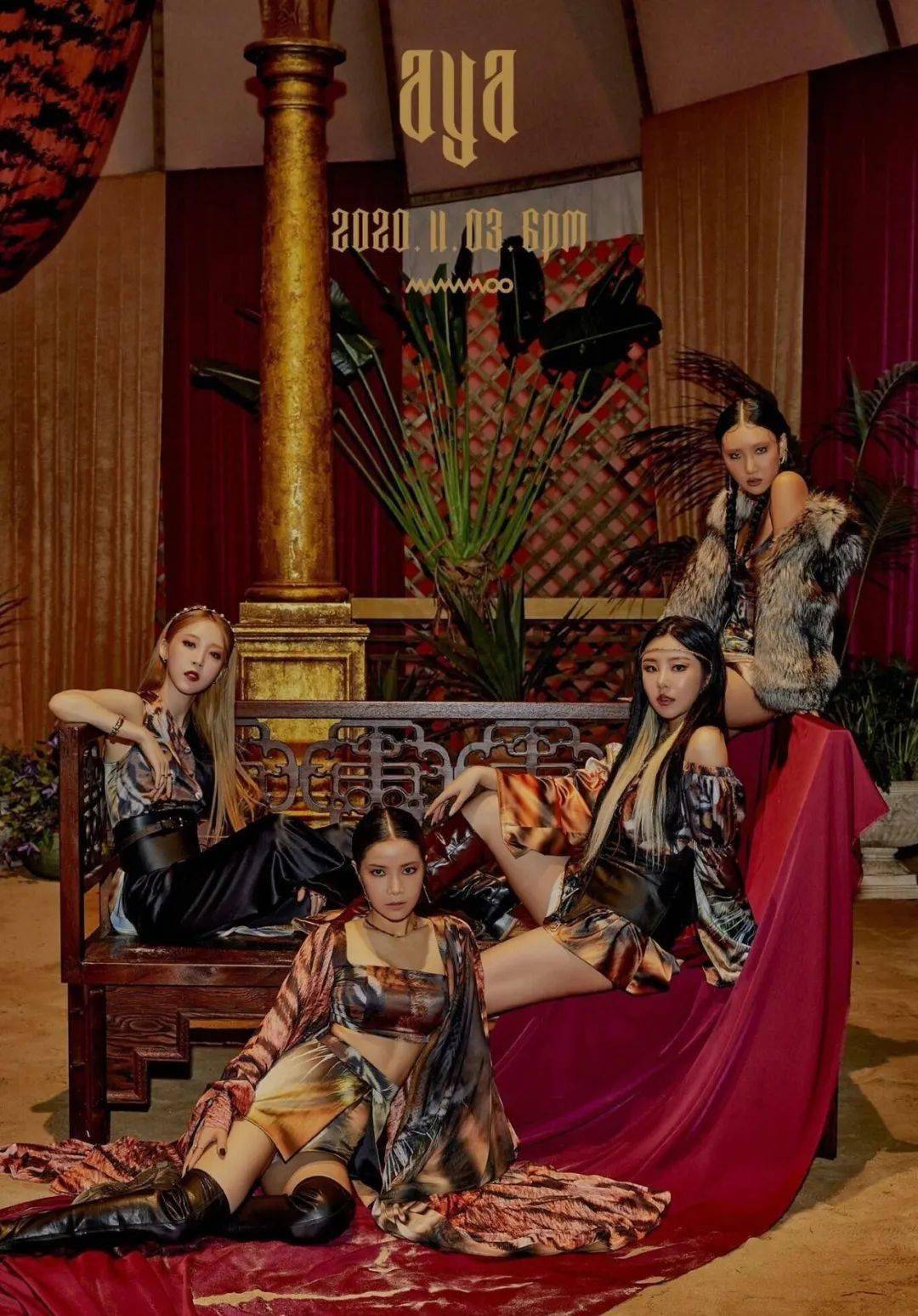 四人四色,mamamoo好鲨我!