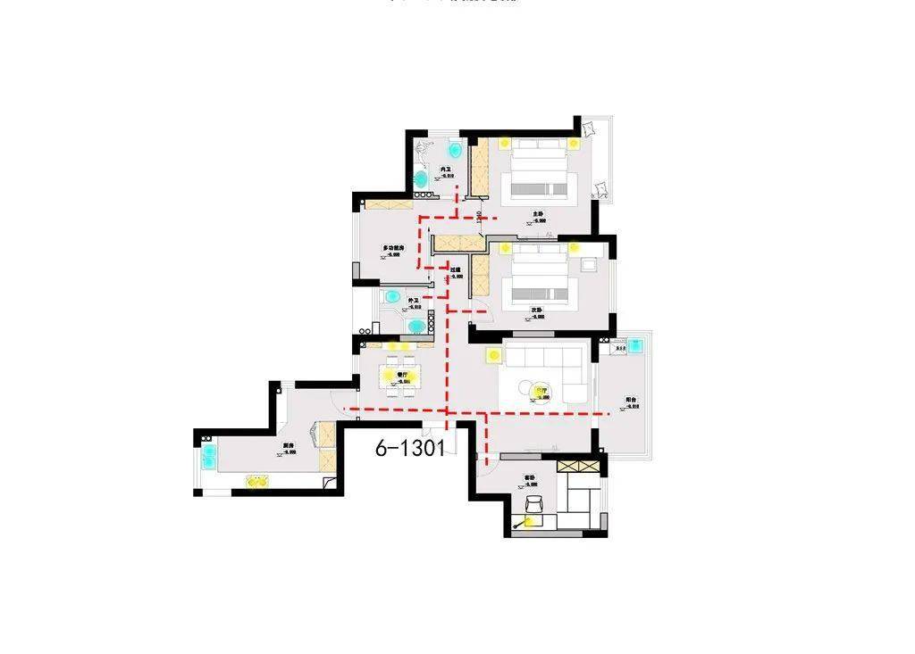 平面動線圖客廳↑客廳-效果圖-1↑客廳-效果圖-2↑客廳-效果圖-3