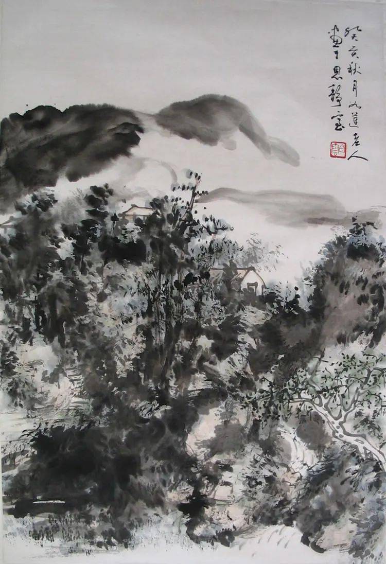 王复才山水画作品欣赏图片