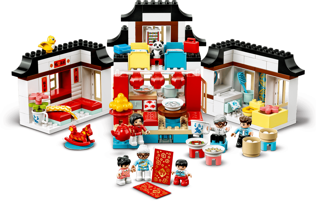 10943 快乐童年时刻乐高得宝系列快乐童年时刻是乐高集团首个为中国学