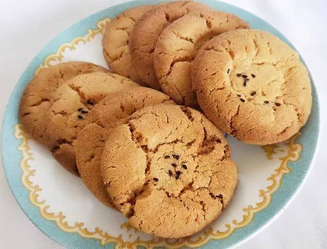 我家桃酥从不买自己做干净卫生更放心香甜酥掉渣比买的还好