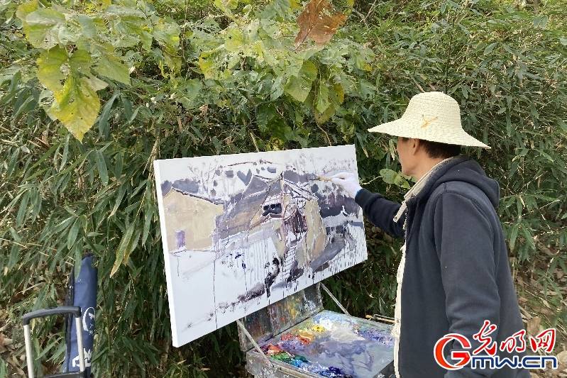 看高质量发展】安徽宣城"画家村":打造特色写生基地带动乡村文旅发展