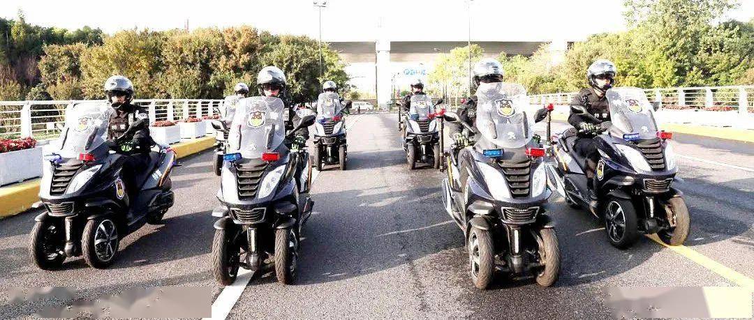 上海公安大调研酷闵行公安特警骑行队诞生啦