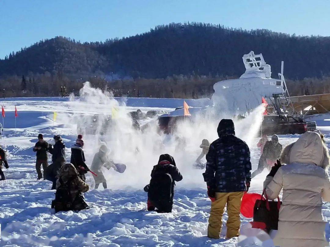 『打卡阿勒泰』滴!禾木冰雪乐园向您发出邀请,请注意查收