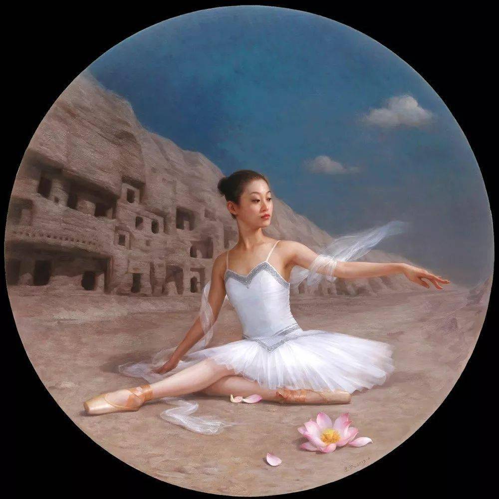 挥洒到极致的写实绘画艺术家谭建武油画