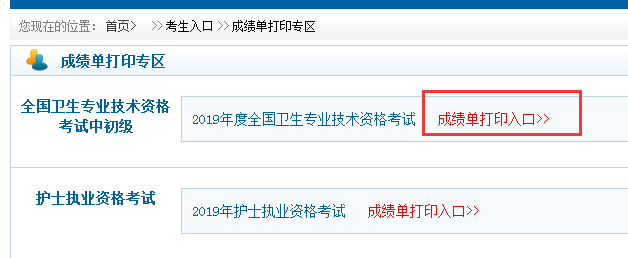 中国卫生人才网2020主管护师成绩单什么时候打印?