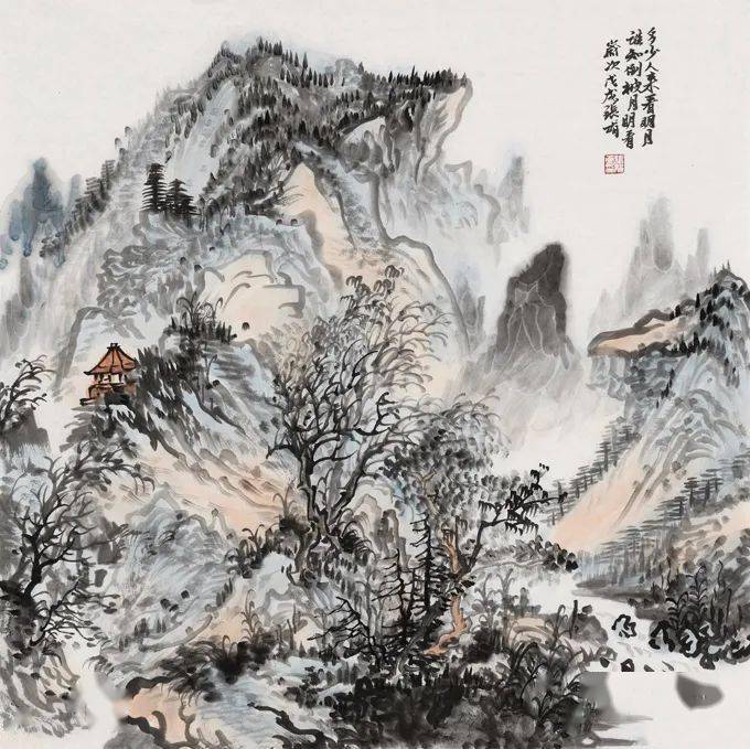 书画家影像网|在笔墨中品味诗的律动·中国山水画家张娟