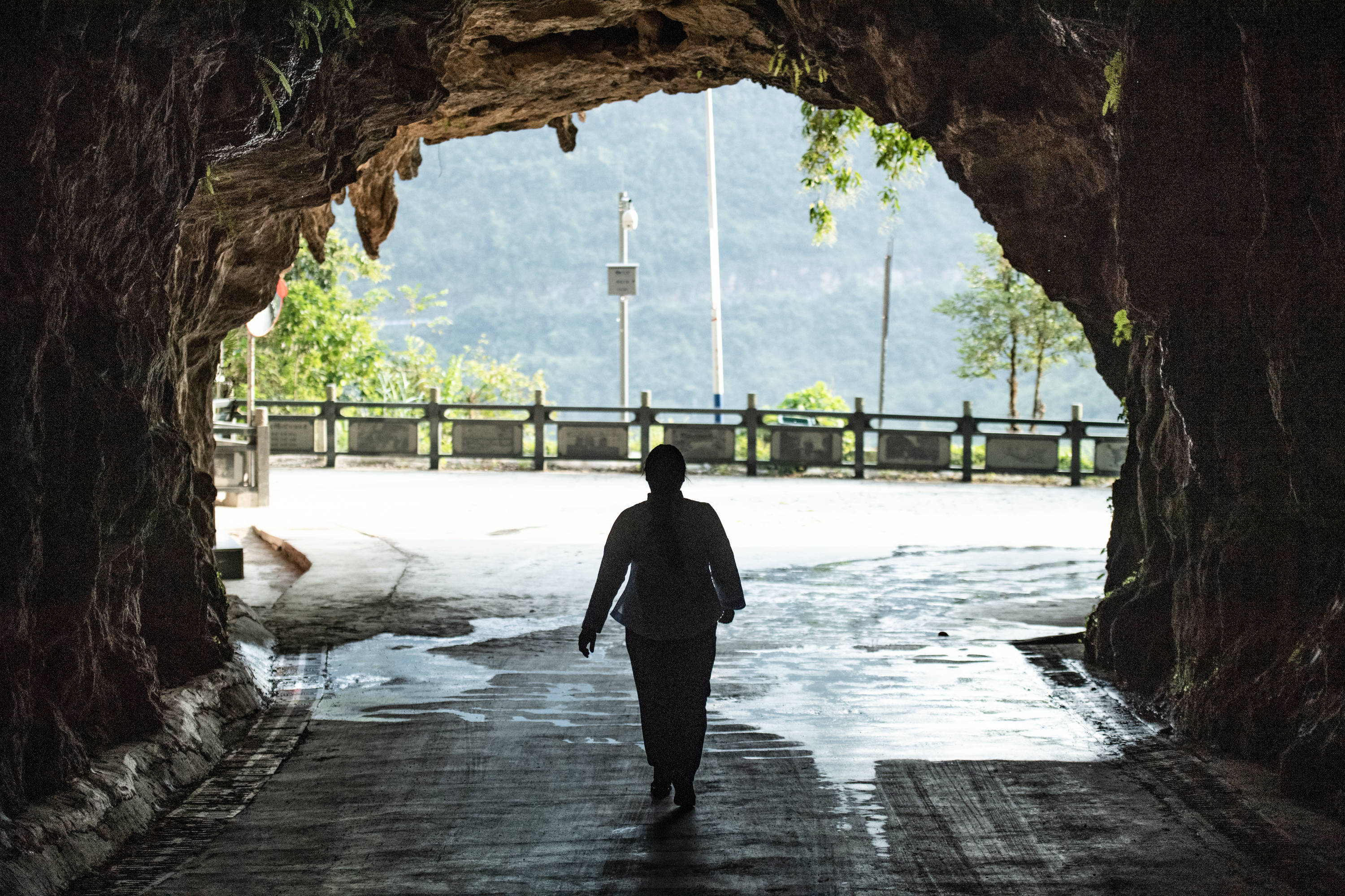 麻怀村的"幸福隧道"