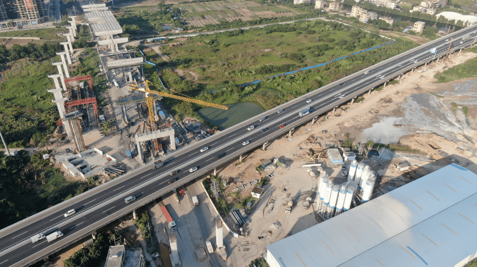 最新进展坦洲快线三乡段主体工程建设完成75
