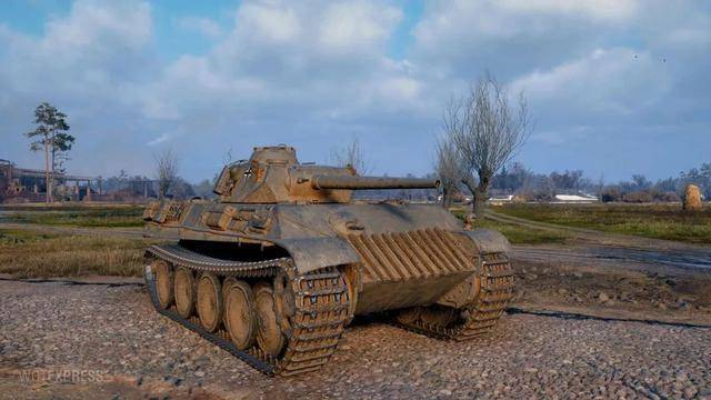 最恐怖的新人杀手d系7级轻坦黑豹侦查车再度回归