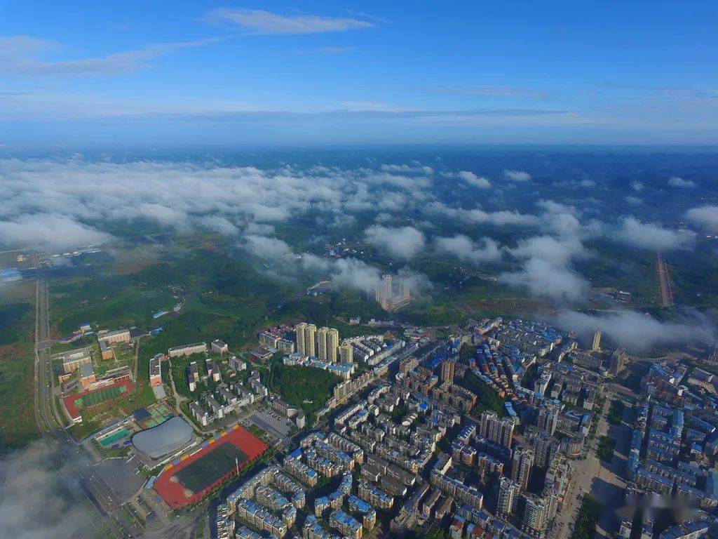 蓬溪县城图片