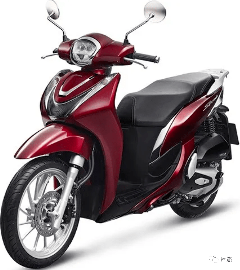 本田发布2021款sh125大轮踏板