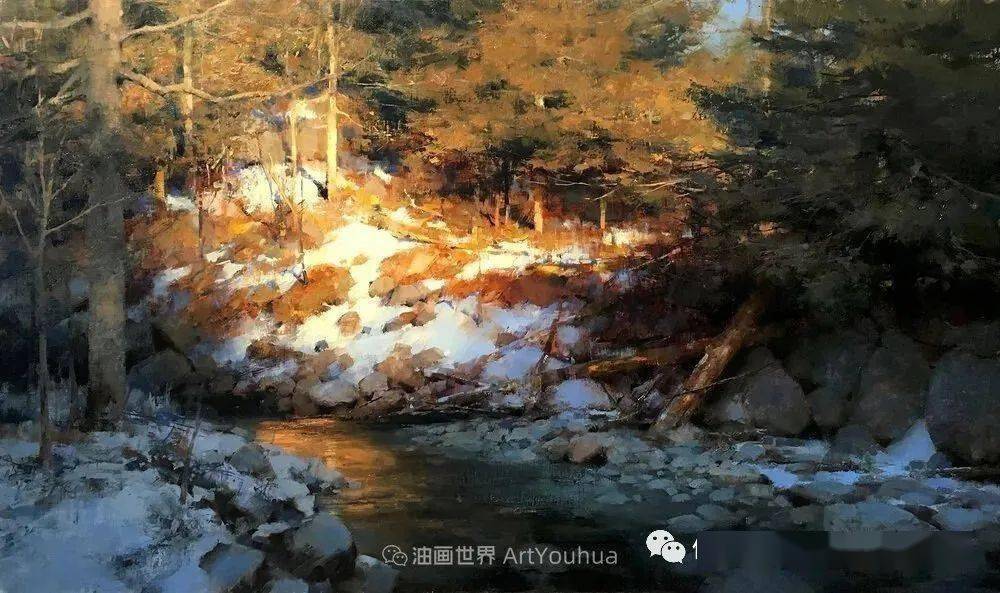 美国艺术家马克博吉斯风景油画作品欣赏