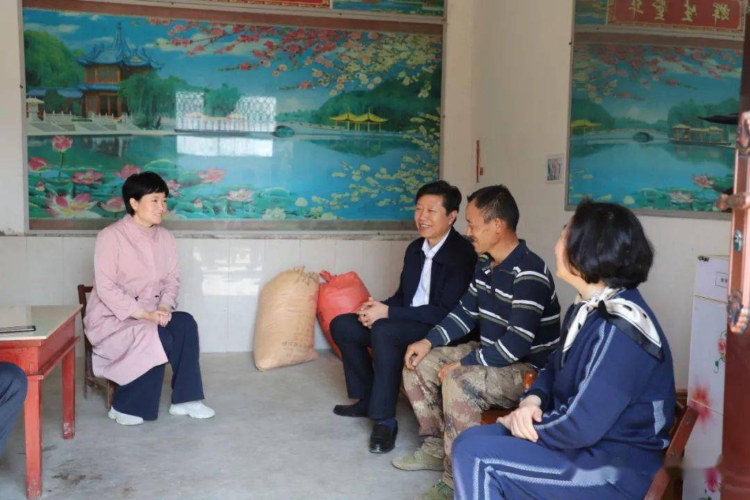 【罗山新闻】许远福深入到楠杆镇李岗村调研脱贫攻坚工作(20201115期)