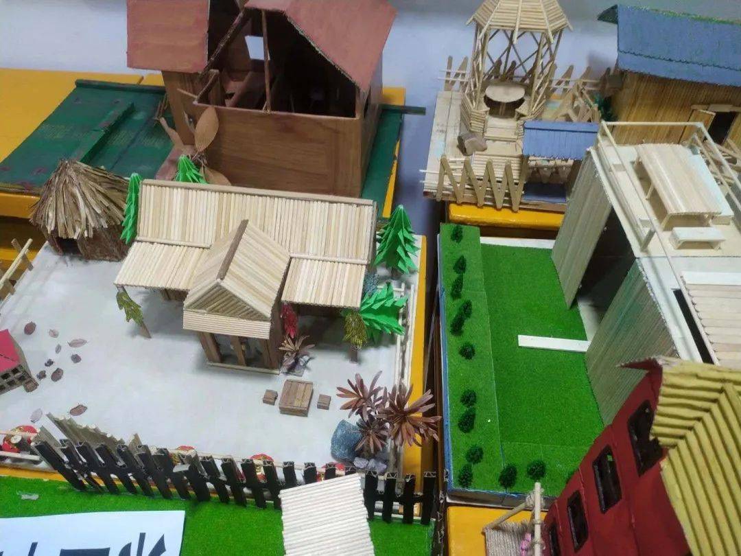 建工学院建筑模型大赛快来有人在展现模力