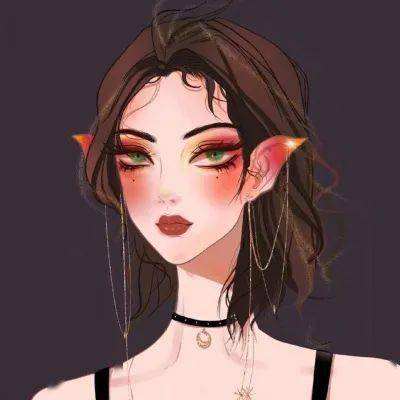 霸气女头像看我酷吗