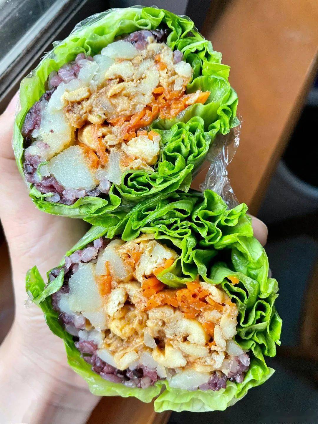 蔬菜杂粮饭包,无油健康便携!都市丽人必备