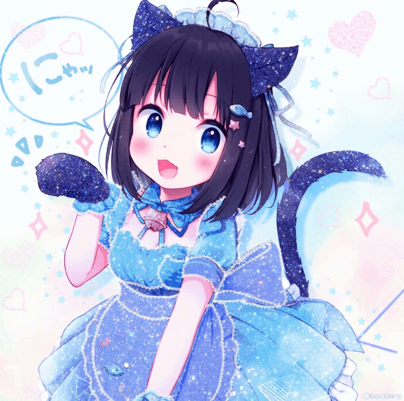 精选高清头像蓝色系列动漫赶紧收藏起来