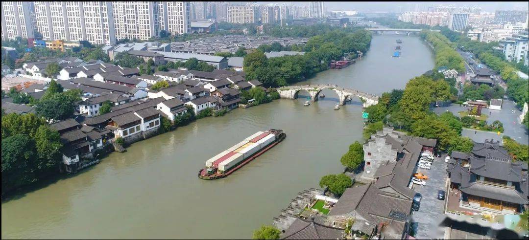 古韻今景見證運河新篇章京杭運河和杭甬運河杭州段成功創建美麗航道