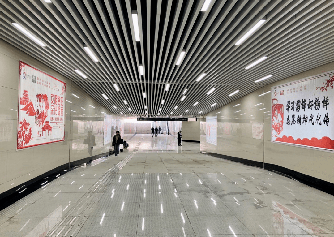 好消息林城东路与长岭北路交叉口人行地下通道正式投入使用