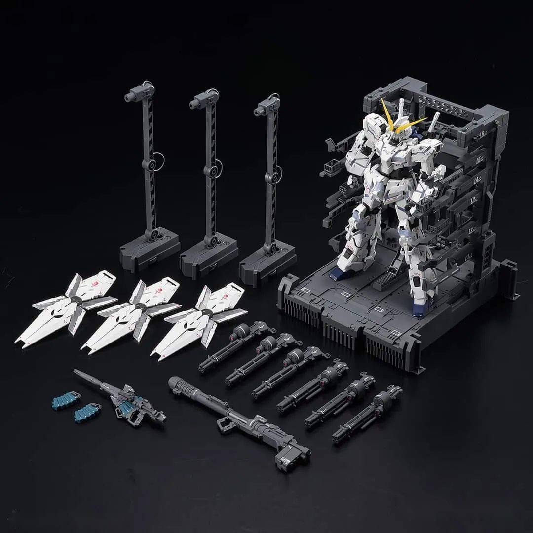 新背包新水贴新盒绘万代20年12月高达基地限定mgex独角兽高达vertwc