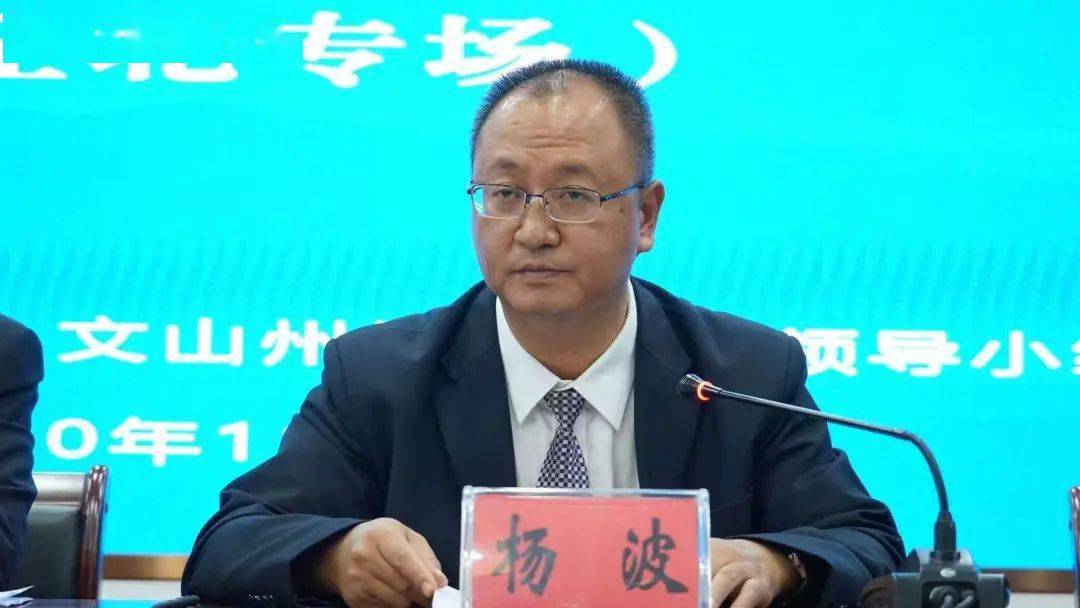 中共丘北县委副书记,县长杨波对此作了解答