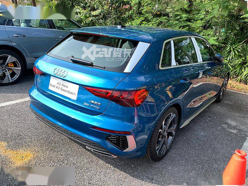 2020广州车展探馆:全新一代奥迪a3两厢版实车