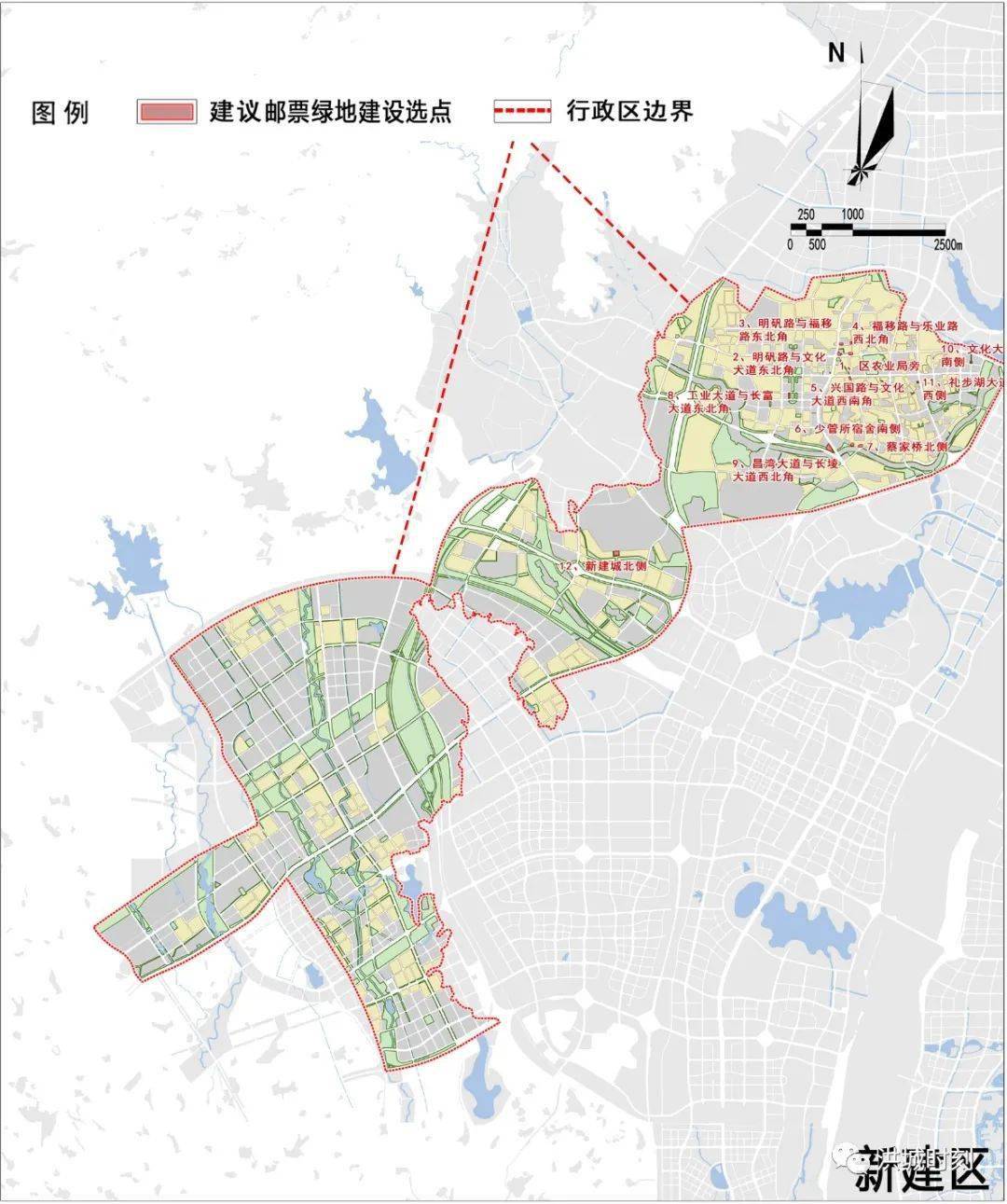 红谷滩区行政区边界曝光九龙湖变大