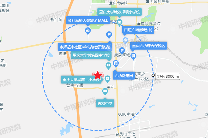 重庆高新区位置图片