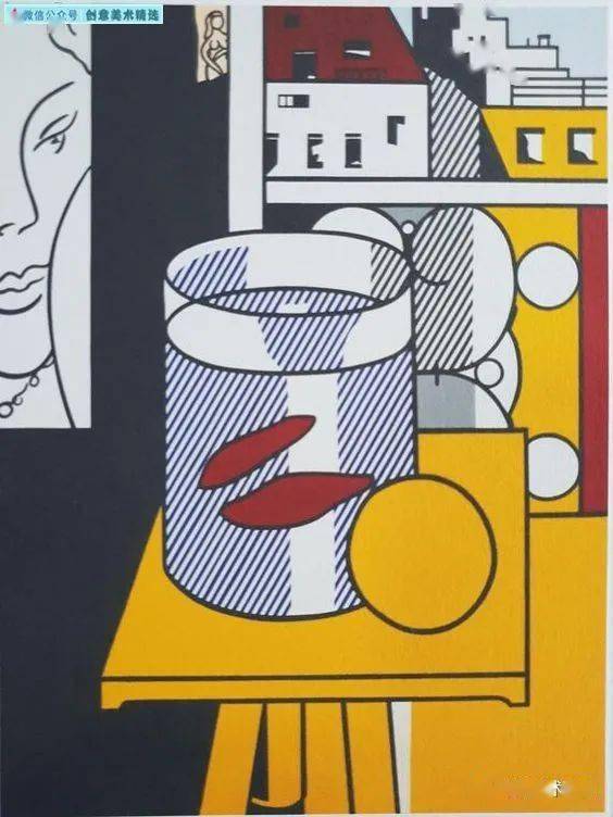 点线面结合创作出漂亮的波普风静物